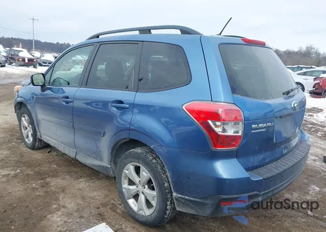 2015 Subaru Forester 2.5I Premium z USA, uszkodzony, nr VIN JF2SJADC1FH829350